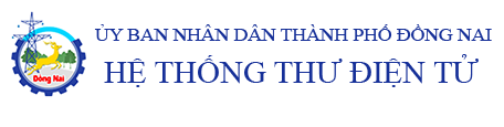 Ủy ban nhân dân thành phố Đồng Nai - Hệ thống thư điện tử